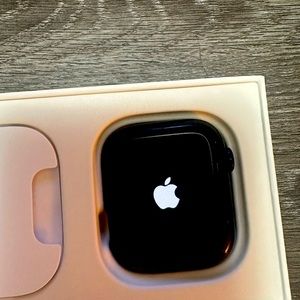 Apple Watch Series 8 45mm Midnight Aluminum Case with Sport Band, S/M (GPS)
